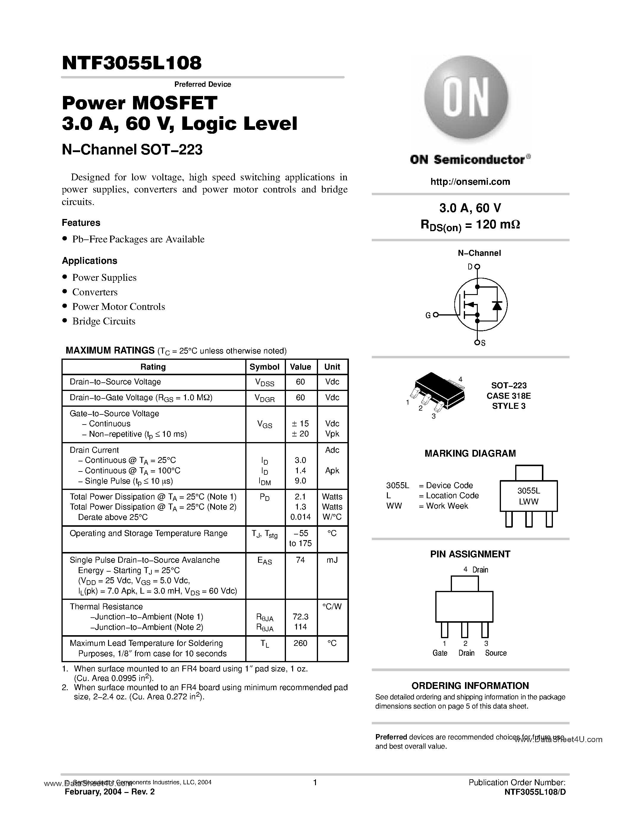 3055l-datasheet 3055l-datasheet