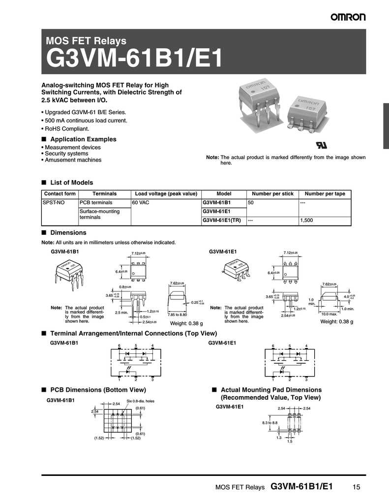omron-g8p-1a4p-acd-datasheet omron-g8p-1a4p-acd-datasheet