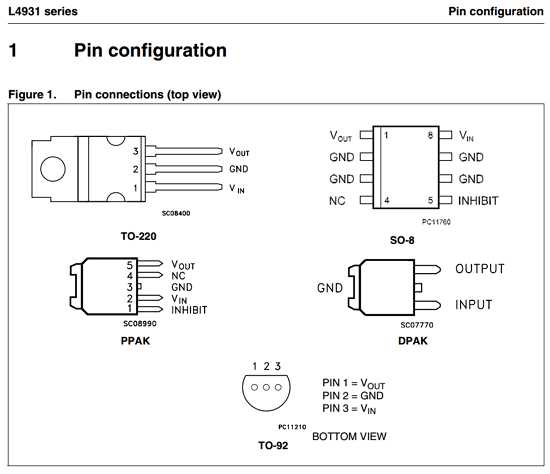 l4931-datasheet l4931-datasheet