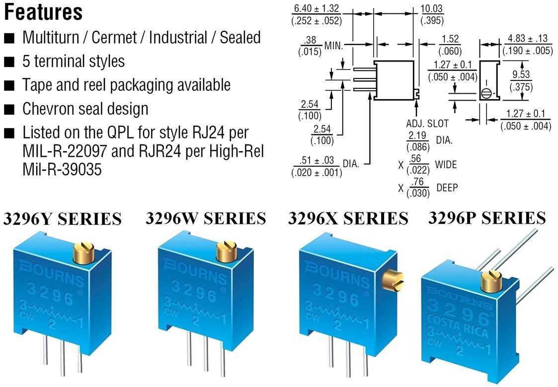 bourns-3296-datasheet bourns-3296-datasheet
