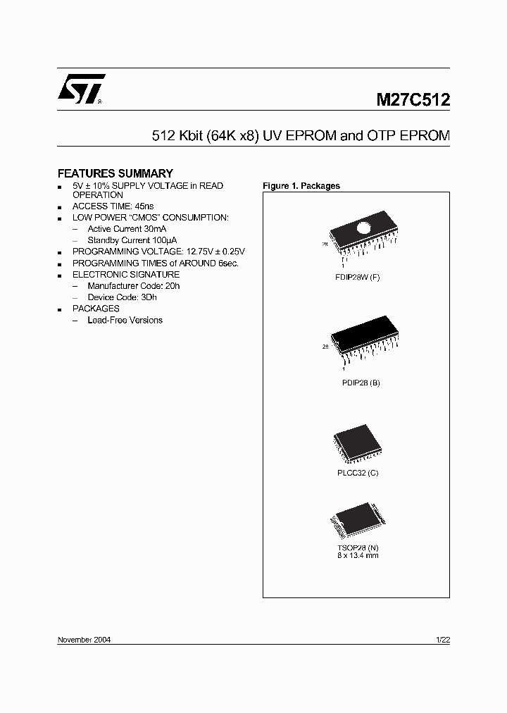 m27c512-datasheet