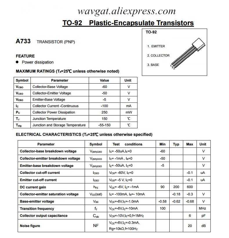733-datasheet