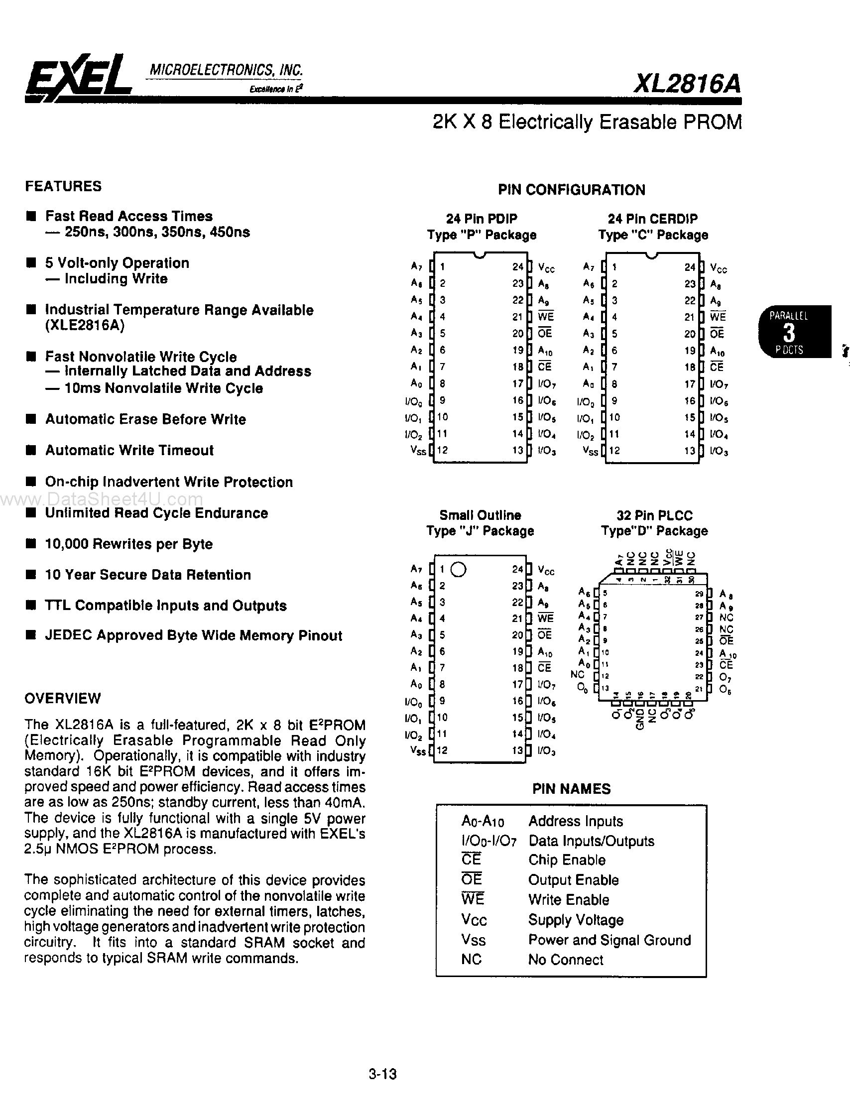2816-eeprom-datasheet