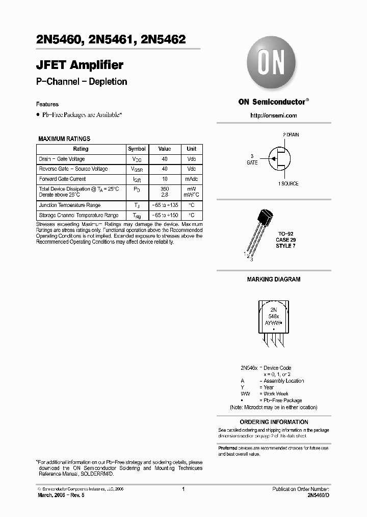 2n5462-datasheet