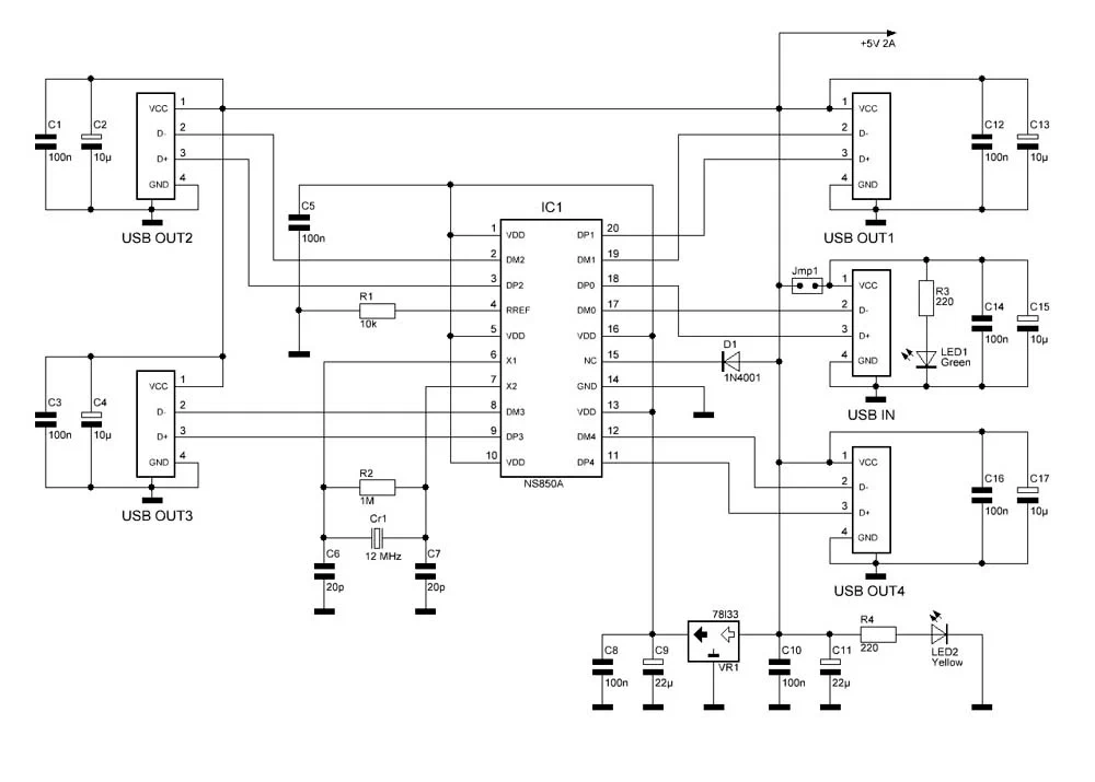 fe1-1s-usb-2.0-hub-datasheet
