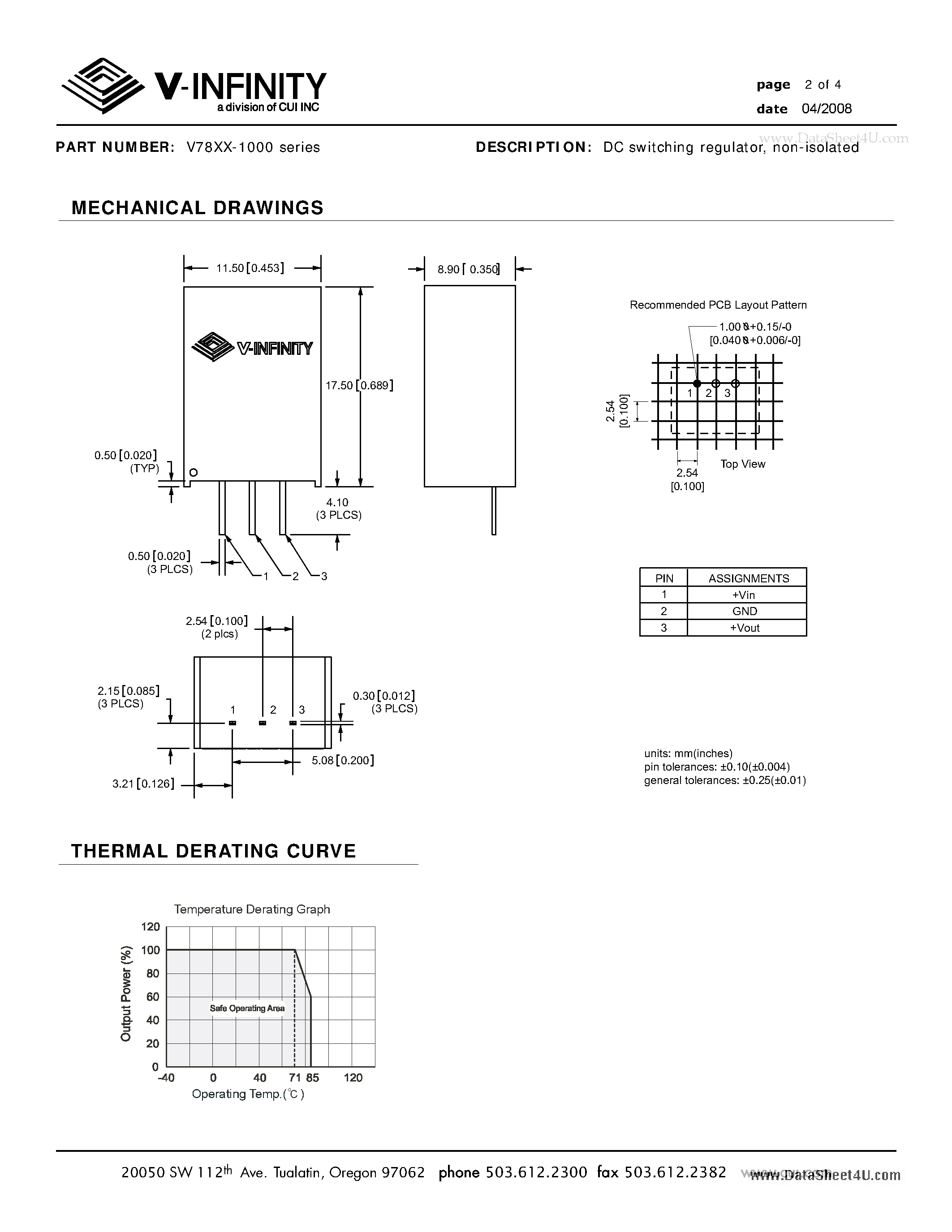 rec400aa-datasheet rec400aa-datasheet