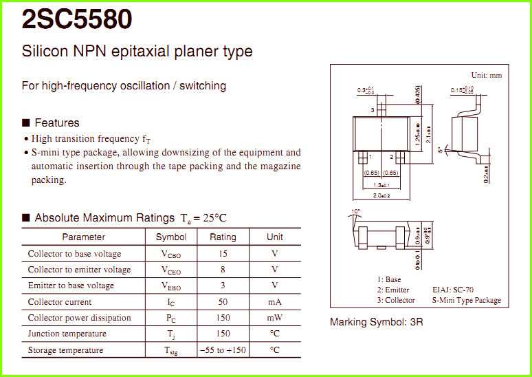 2sc959-datasheet 2sc959-datasheet