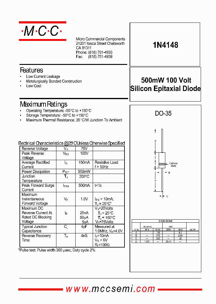 1n4148tr-datasheet 1n4148tr-datasheet
