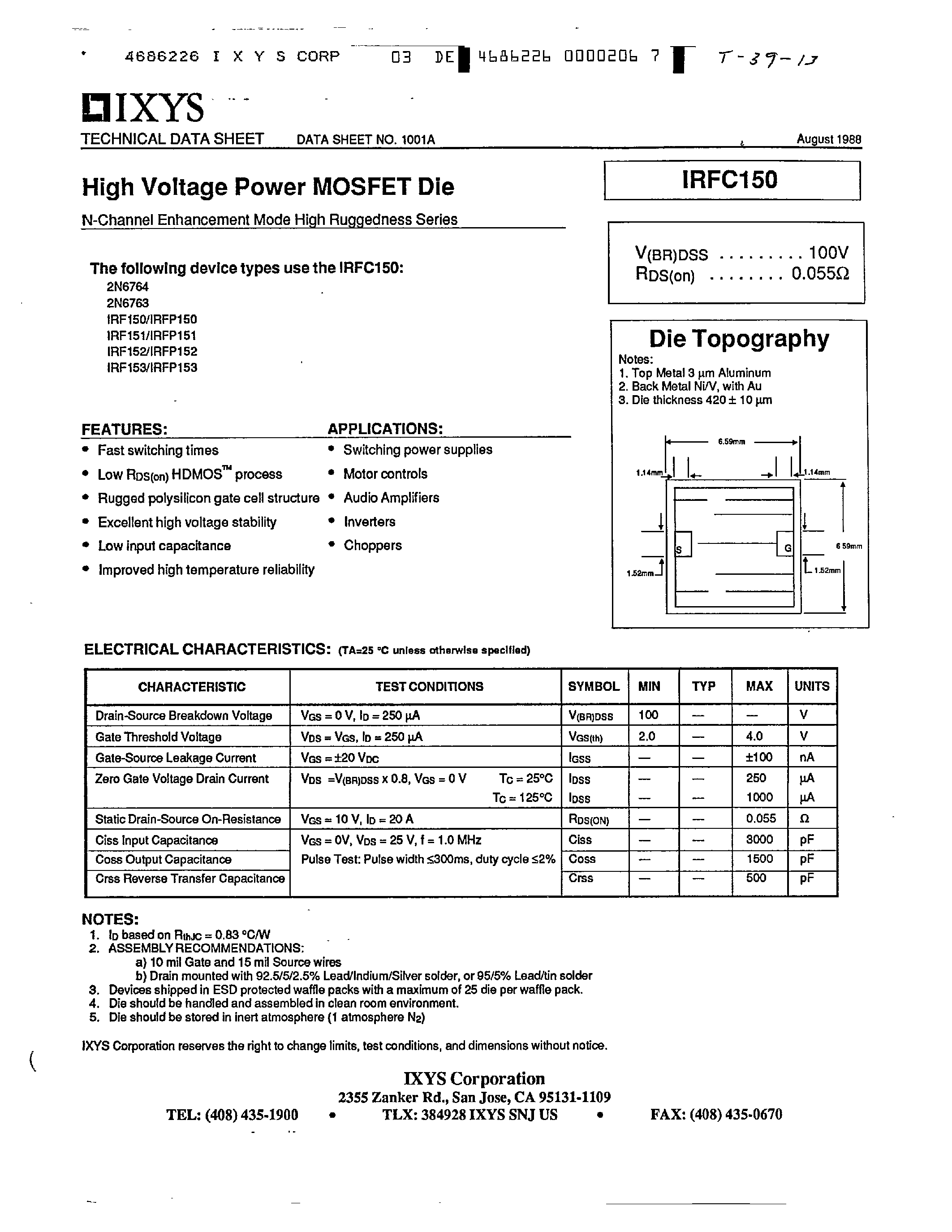irfp150-datasheet
