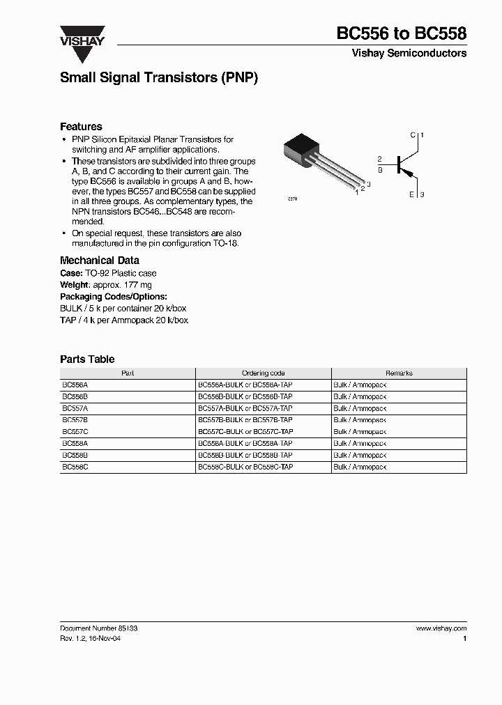 bjt-datasheet-parameters bjt-datasheet-parameters
