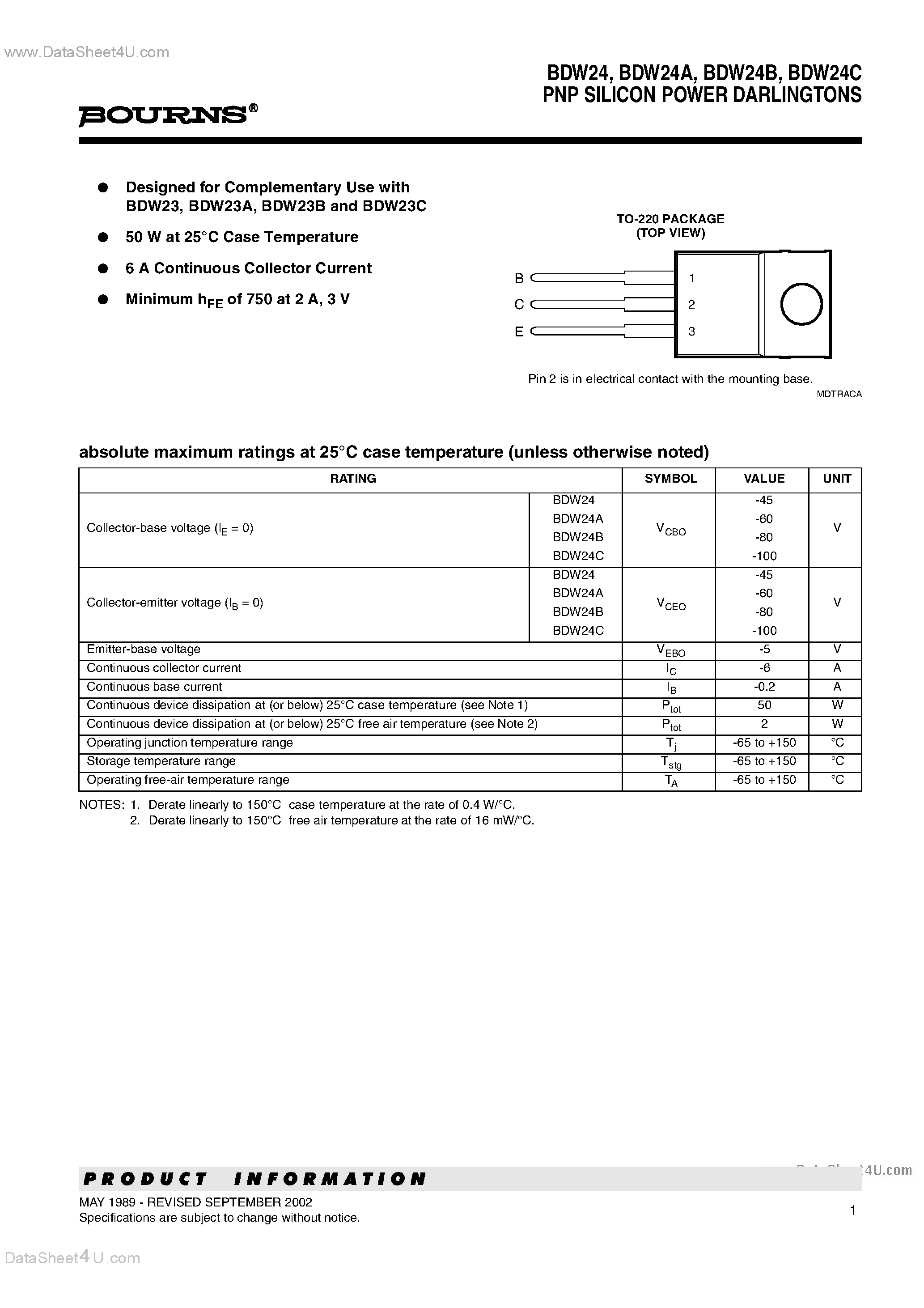 bdw93-datasheet