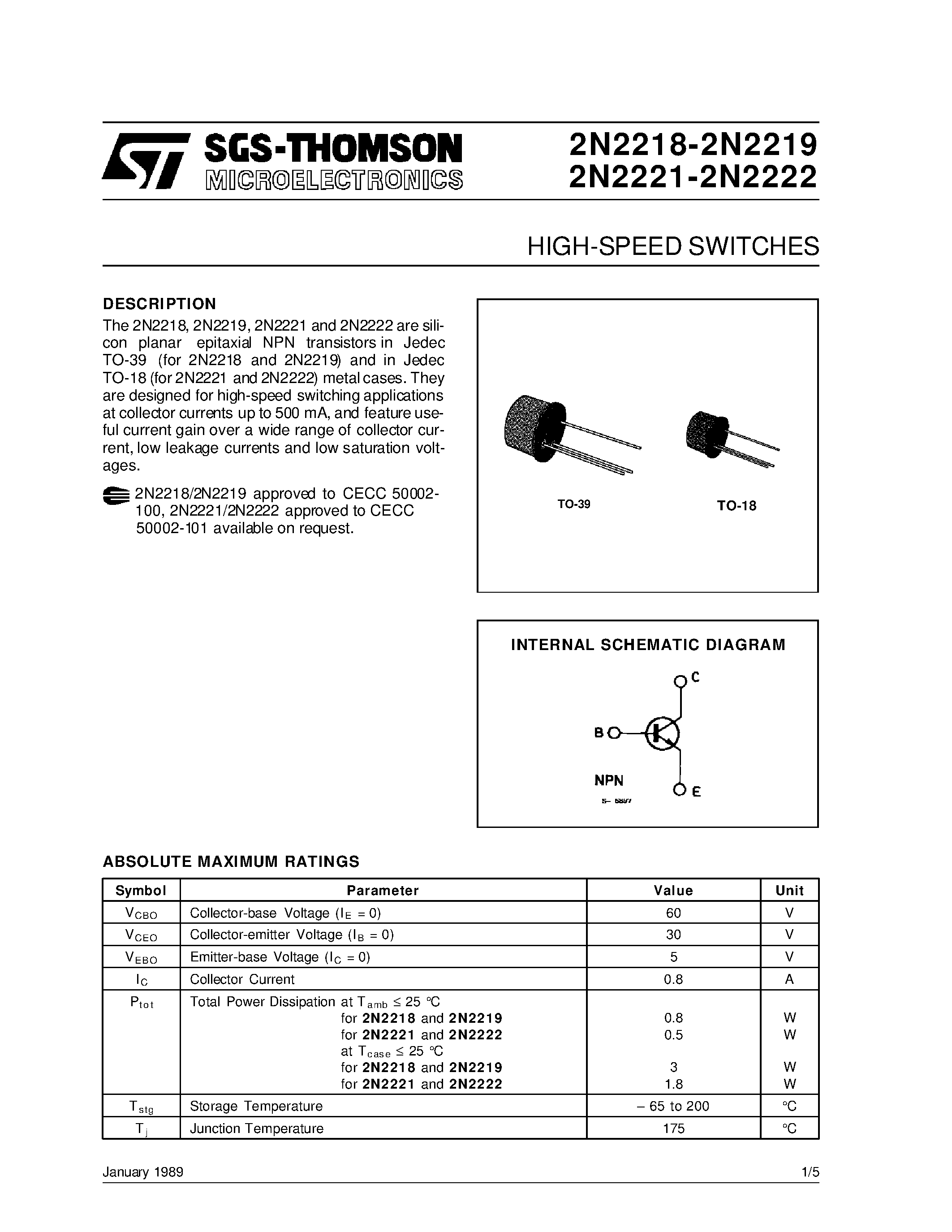 2n2221-datasheet 2n2221-datasheet