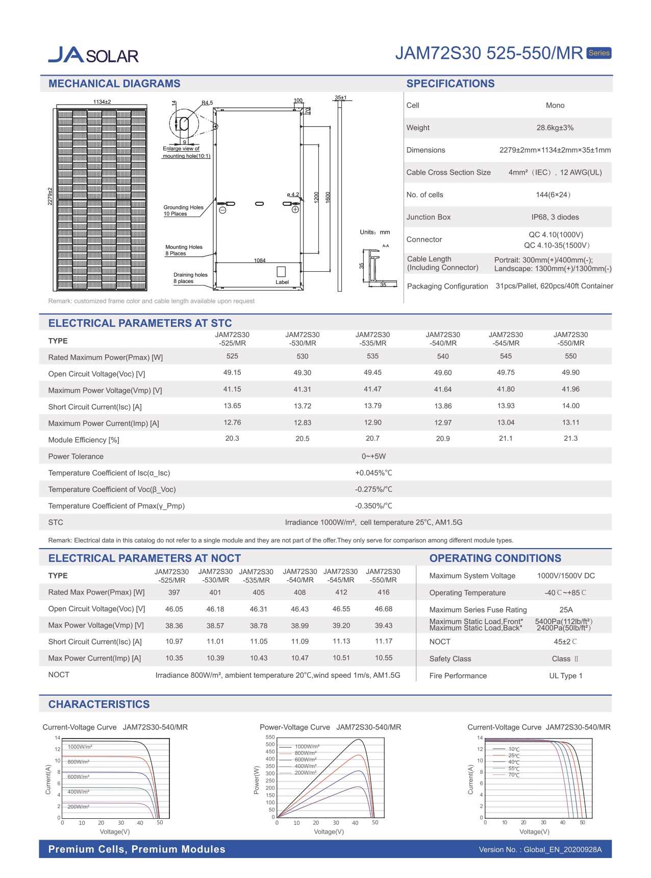ja-solar-535-datasheet ja-solar-535-datasheet
