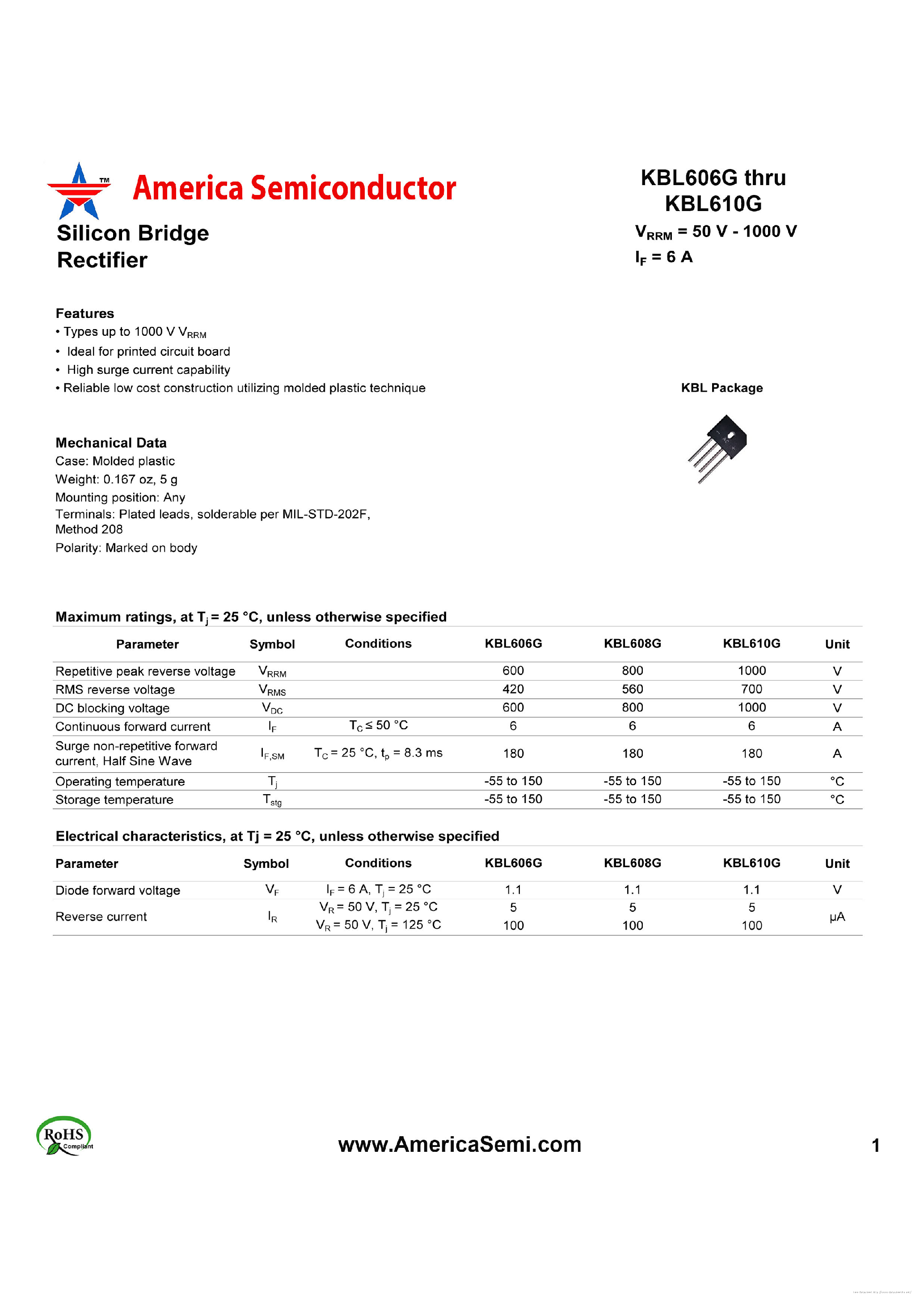 kbl06g-datasheet