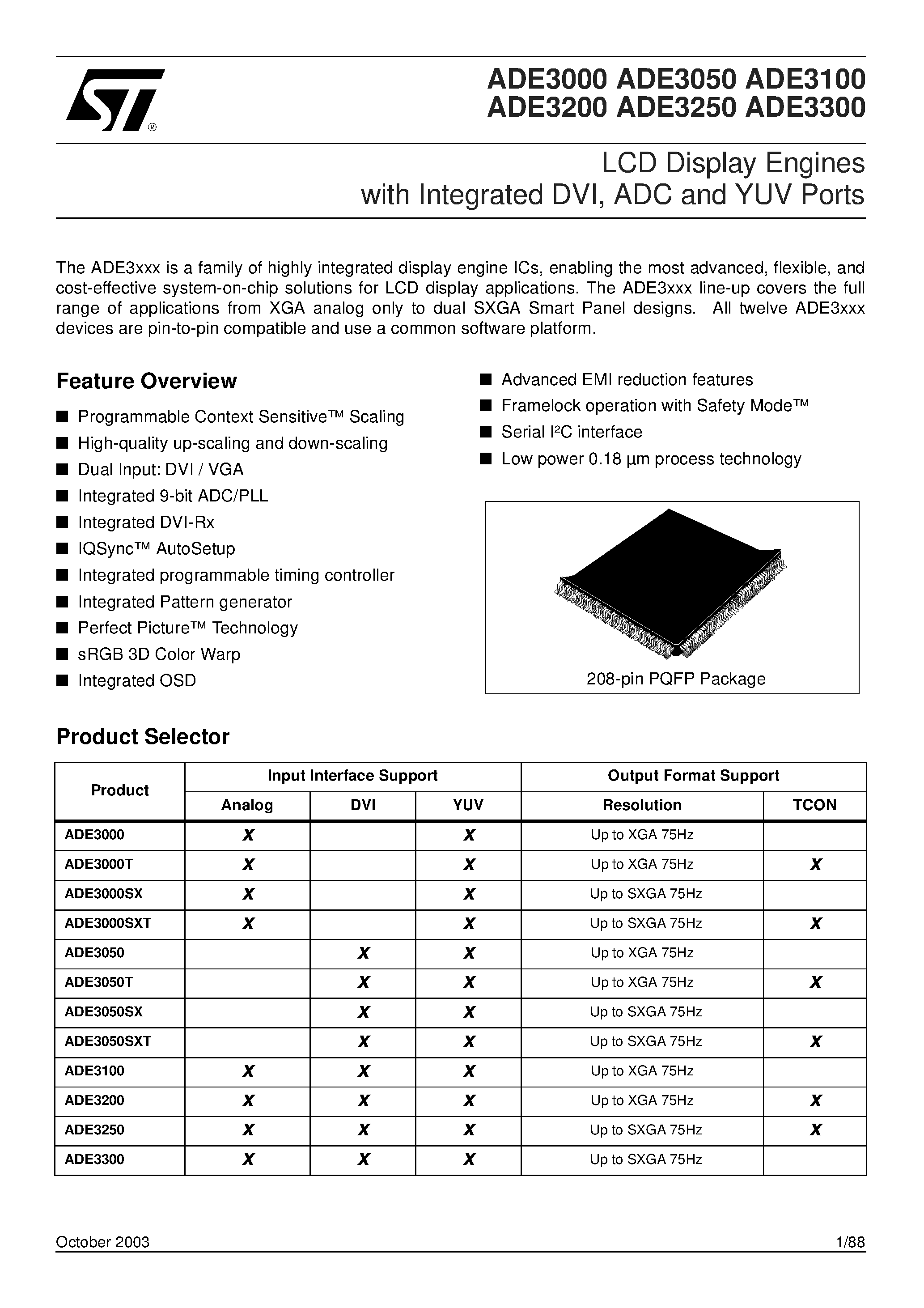 dd3300-datasheet
