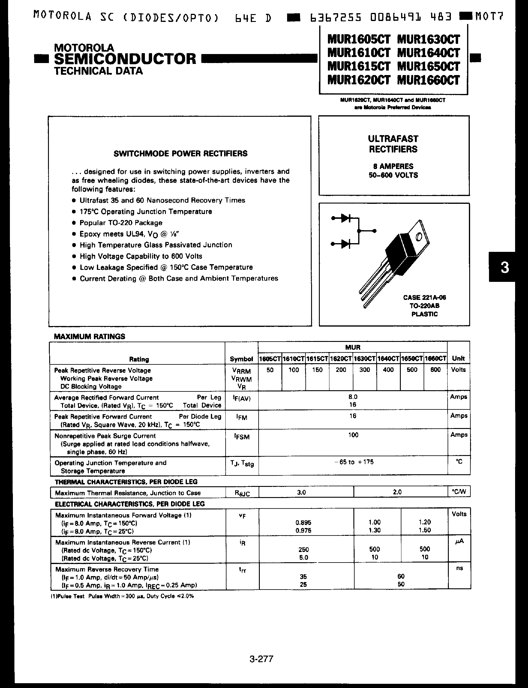 mur1620-datasheet