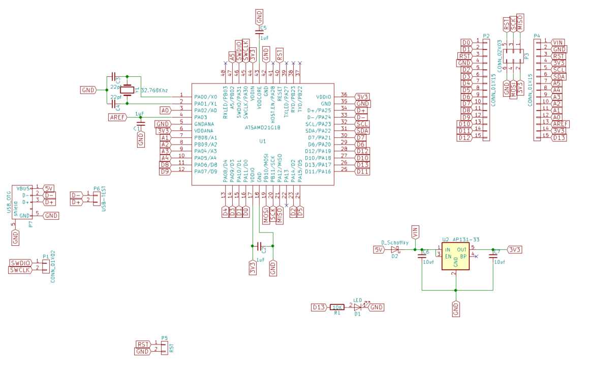 atsamd21e18-datasheet