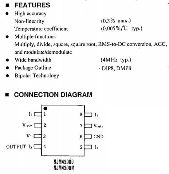 jrc-45600-datasheet
